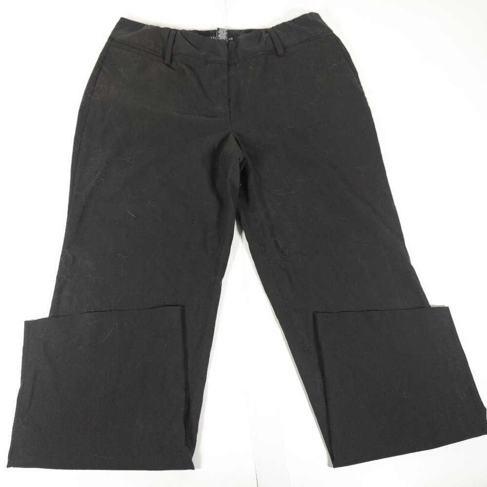 Larry Levine Womans Black Dress Pants US/16